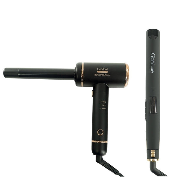 CoolCurl Cold Air Styler & GlamLuxe  2-in-1 Straighteners (Bundle & Save)