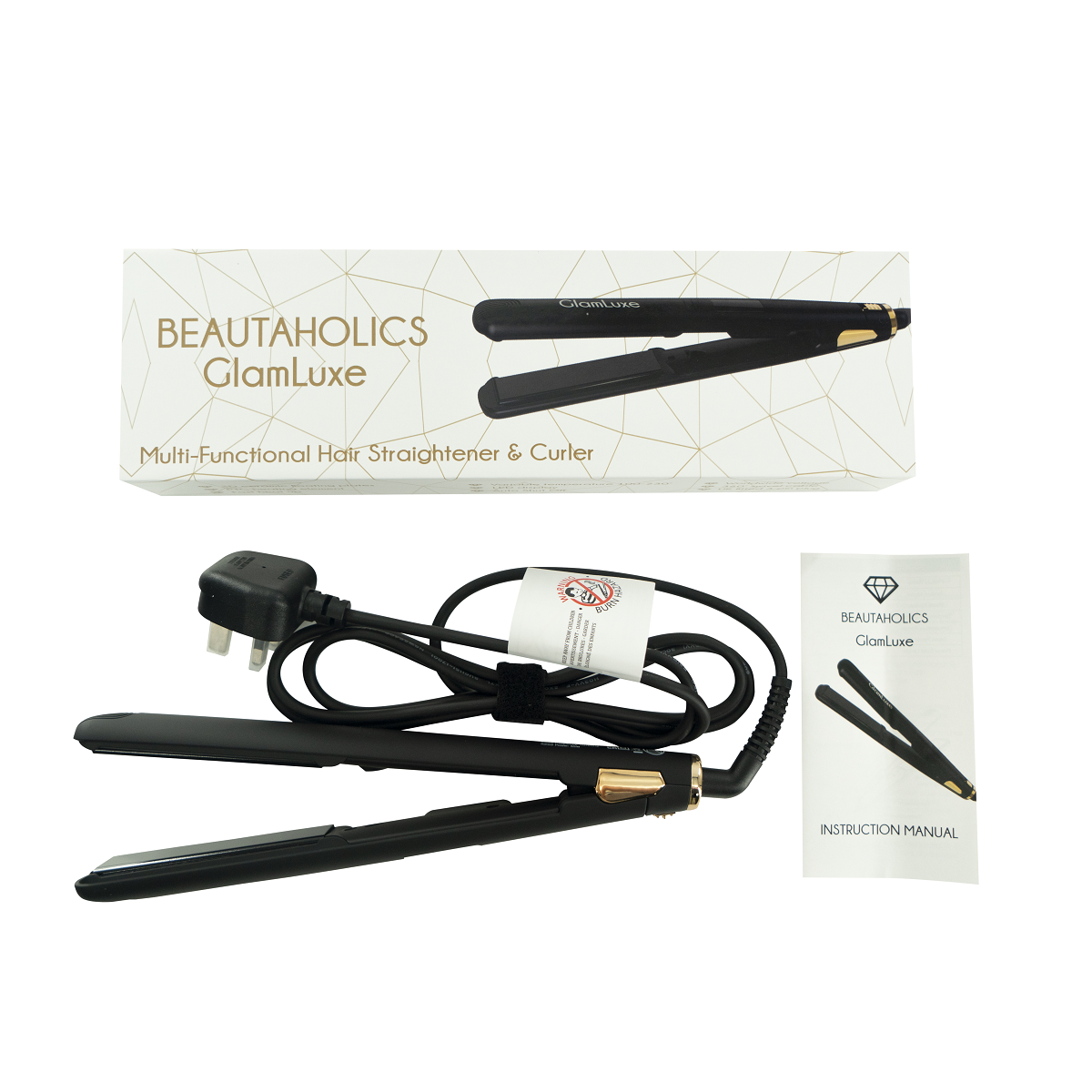 Multi function hair straightener outlet