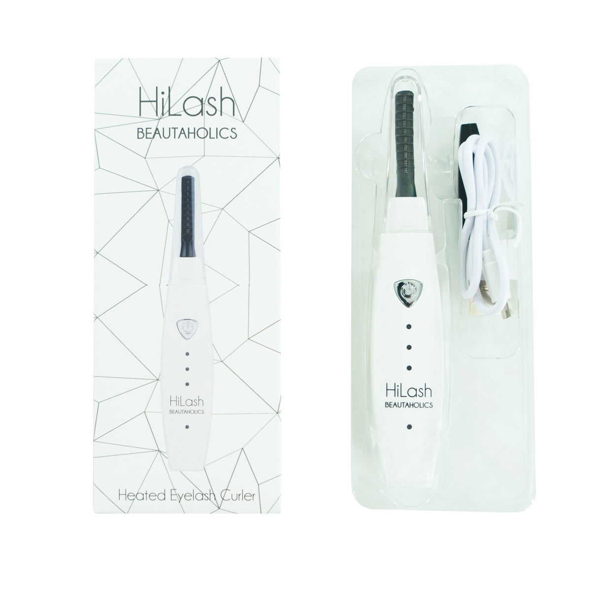 HiLash Heated Eyelash Curler Beautaholics UK