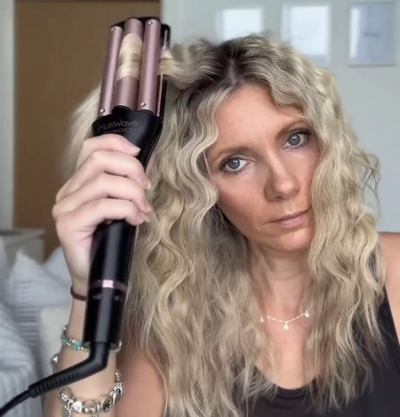 MultiWave Adjustable Barrel Hair Waver for All Hair Types