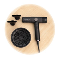 glamlight pro 300g professional hair dryer with nozzles and diffuser