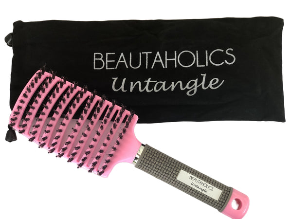 untangle magic hairbrush pink