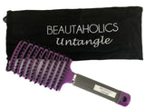 untangle magic hairbrush purple